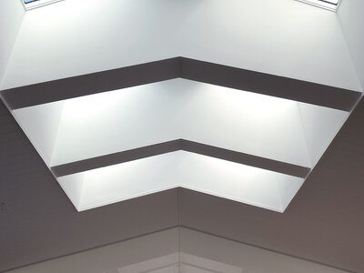 Velux Skylights with automated blinds